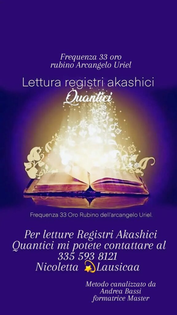 REGISTRI AKASHICI QUANTICI